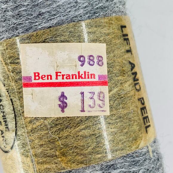 Punch Embroidery Yarn Lot 12 Spools Thread Green Red White Orange Gray Vintage - Picture 3 of 11